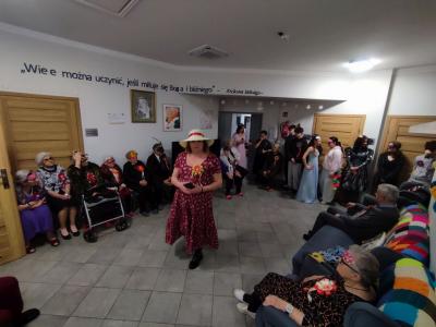 Bal karnawałowy z Seniorami w Dziennym Ośrodku Wsparcia w Libuszy