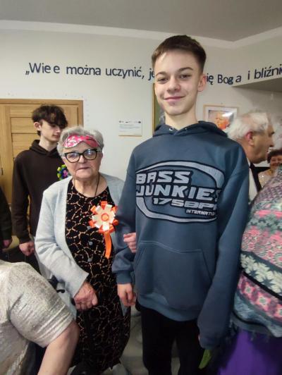 Bal karnawałowy z Seniorami w Dziennym Ośrodku Wsparcia w Libuszy