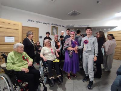 Bal karnawałowy z Seniorami w Dziennym Ośrodku Wsparcia w Libuszy