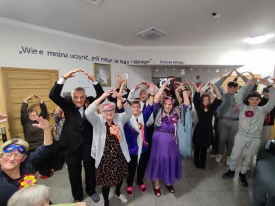 Bal karnawałowy z Seniorami w Dziennym Ośrodku Wsparcia w Libuszy