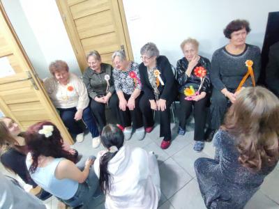 Bal karnawałowy z Seniorami w Dziennym Ośrodku Wsparcia w Libuszy