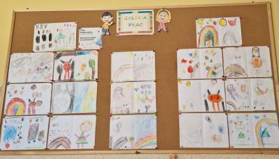 Kolory słów - prace plastyczne Leśnych Duszków