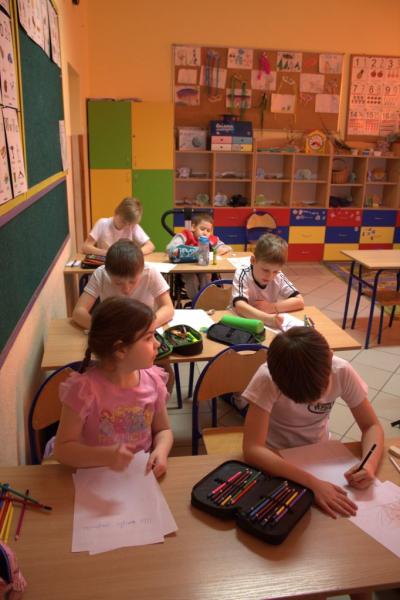 Układanie i zapisywanie zdań z literą „u”