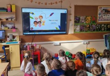 Lekcja online w Leśnych Duszkach