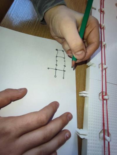 Indywidualny projekt ucznia jako wzór na geoplan