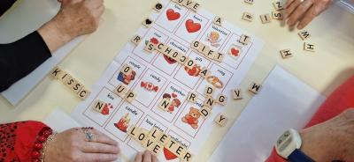 Seniorzy na zajęciach językowych