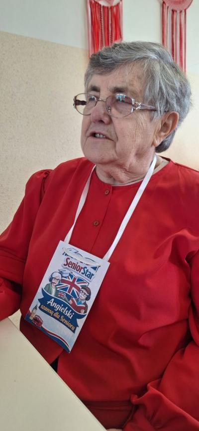 Seniorzy z ośrodka  w Libuszy