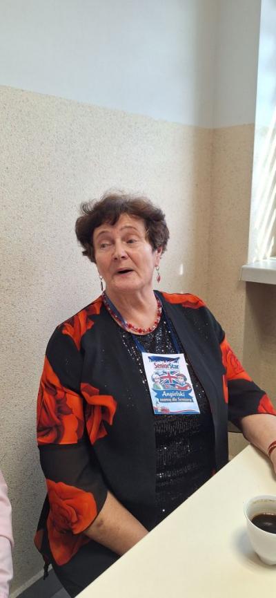 Seniorzy z ośrodka  w Libuszy