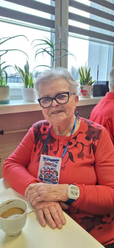 Seniorzy z ośrodka  w Libuszy