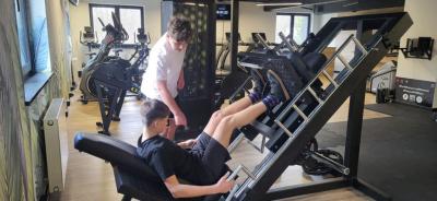 Aktywność ruchowa na siłowni