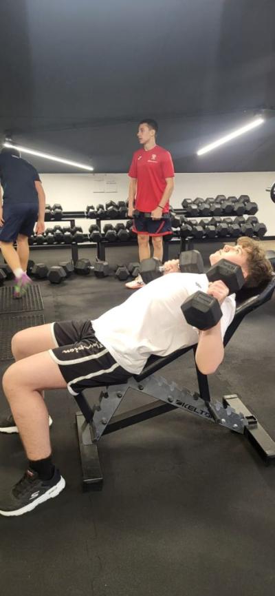 Aktywność ruchowa na siłowni