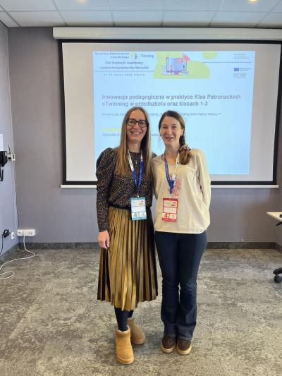 spotkanie ambasadorki etwinning Sylwii