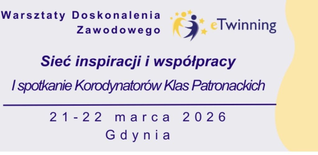 napis I spotkanie koordynatorów klas patronackich