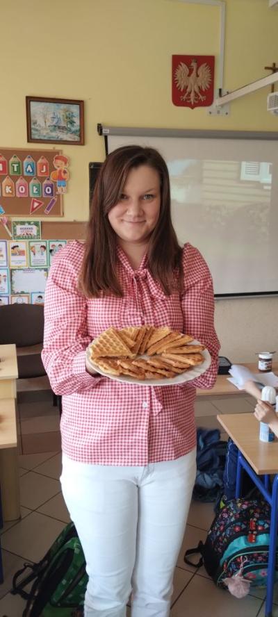 Słodki dzień w klasie 1b