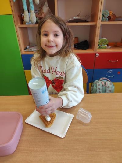 Słodki dzień w klasie 1b