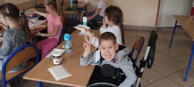 Słodki dzień w klasie 1b