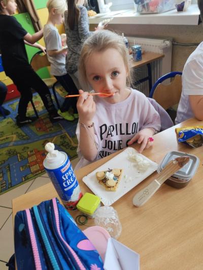 Słodki dzień w klasie 1b