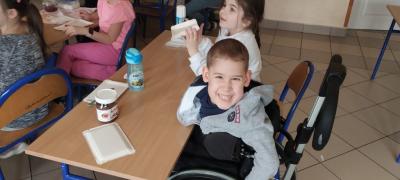 Słodki dzień w klasie 1b