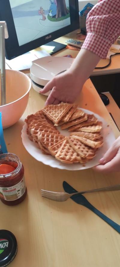 Słodki dzień w klasie 1b