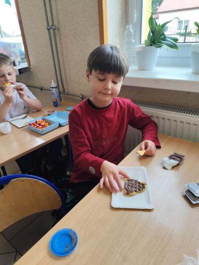 Słodki dzień w klasie 1b