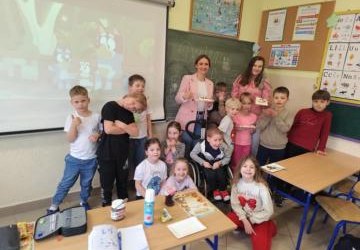 Słodki dzień w klasie 1b