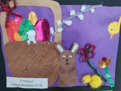 Wielkanocna praca plastyczna