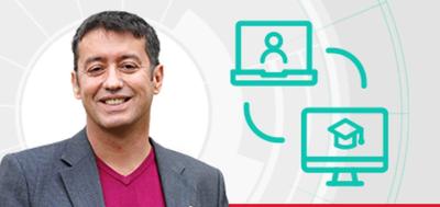 Zdjęcie z udziału w sesji online z Russellem Stannardem - zdjecia ekranu z poszczególnych etapów spotkania.