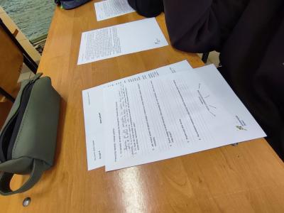 Uczniowie realizujący działąnia projektowe w ramach Ispiruję do nauki