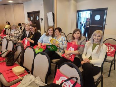 Nauczyciele z Libuszy biorący udział w konferencji