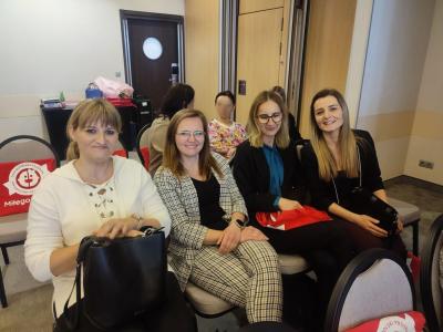 Nauczyciele z Libuszy biorący udział w konferencji