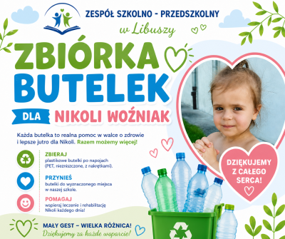 Ogłoszenie o zbiórce butelek
