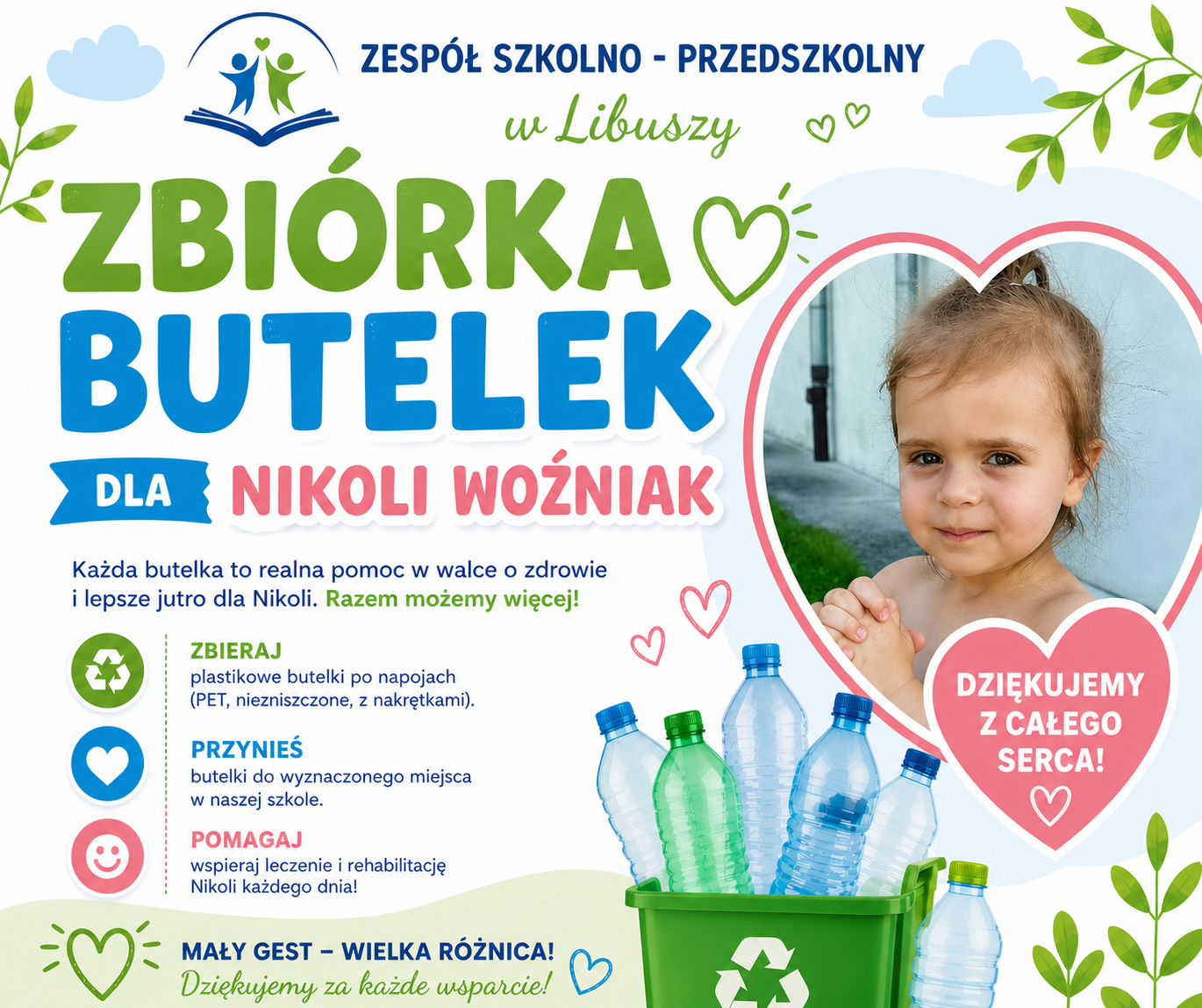 Ogłoszenie o zbiórce butelek