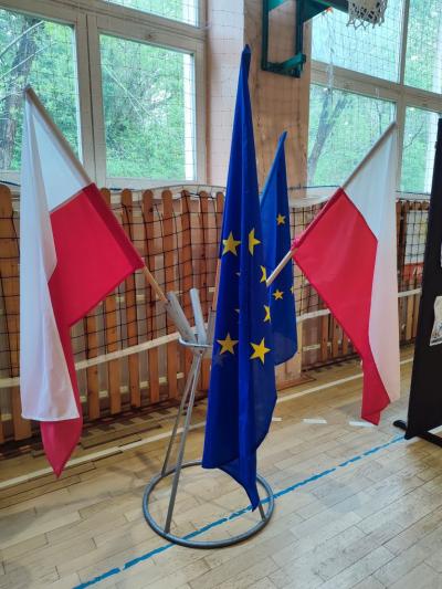 Dekoracja z okazji Dnia Europy
