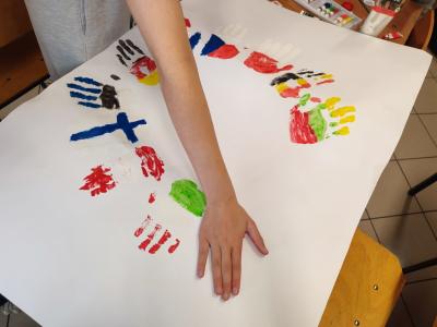 Przygotowania materiałów do dnia Europy