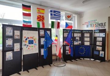 Dekoracja z okazji Dnia Europy
