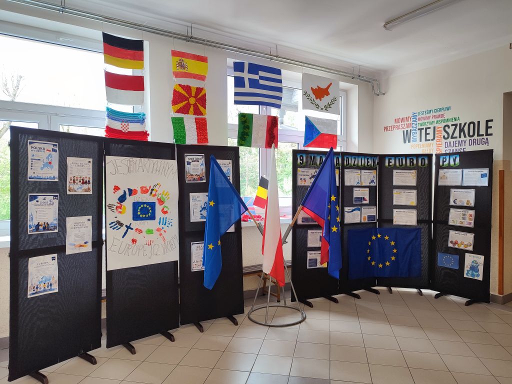 Dekoracja z okazji Dnia Europy