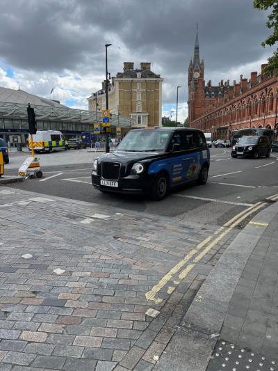 czarna taxi londyńska