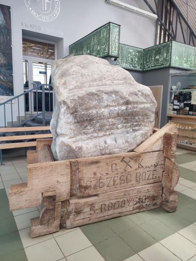 Bryła soli w muzeum
