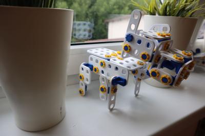 Modele  z klocków Skrikit