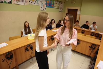 Wręczenie certyfikatów