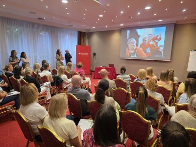 Wystąpienie Lidera Programu p. Katarzyny Guzior i prezentacja pracy konkursowej