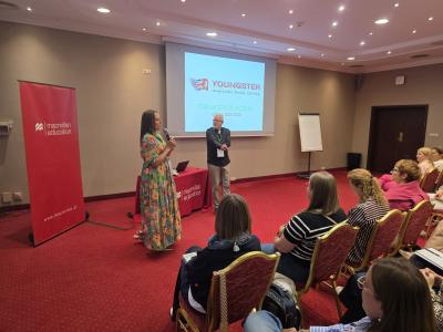 Wystąpienie Lidera Programu p. Katarzyny Guzior i prezentacja pracy konkursowej