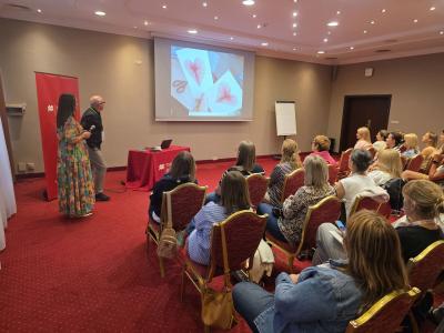 Wystąpienie Lidera Programu p. Katarzyny Guzior i prezentacja pracy konkursowej