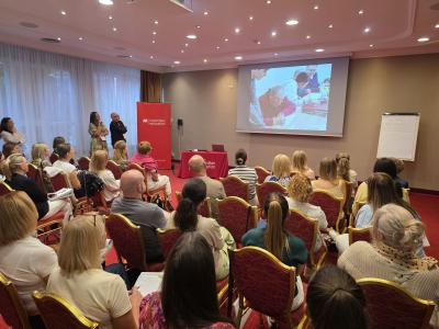 Wystąpienie Lidera Programu p. Katarzyny Guzior i prezentacja pracy konkursowej