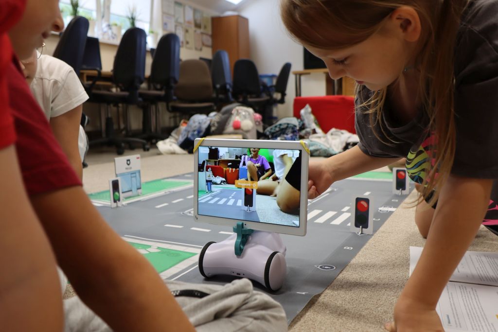 Zajęcia robotyki w klasie 3a –  w ramach #LaboratoriaPrzyszłości